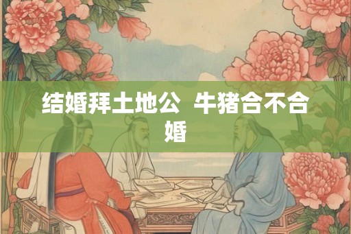 结婚拜土地公  牛猪合不合婚