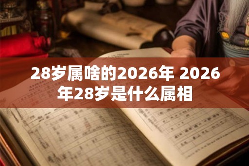 28岁属啥的2026年 2026年28岁是什么属相
