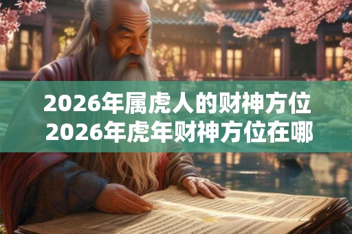 2026年属虎人的财神方位 2026年虎年财神方位在哪