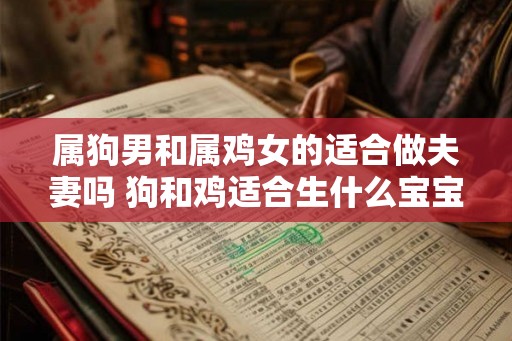 属狗男和属鸡女的适合做夫妻吗 狗和鸡适合生什么宝宝 属狗男和属鸡女的适合做夫妻吗 狗和鸡适合生什么宝宝