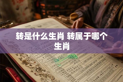 转是什么生肖 转属于哪个生肖