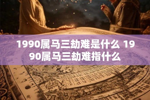 1990属马三劫难是什么 1990属马三劫难指什么 1990属马三劫难是什么 1990属马三劫难指什么
