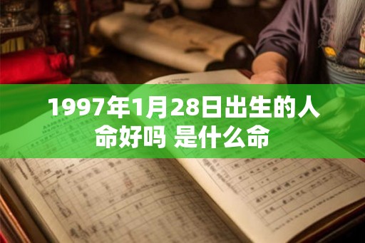 1997年1月28日出生的人命好吗 是什么命 1997年1月28日出生的人命好吗 是什么命
