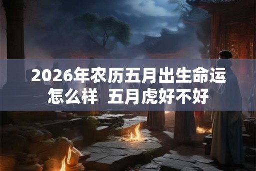 2026年农历五月出生命运怎么样  五月虎好不好