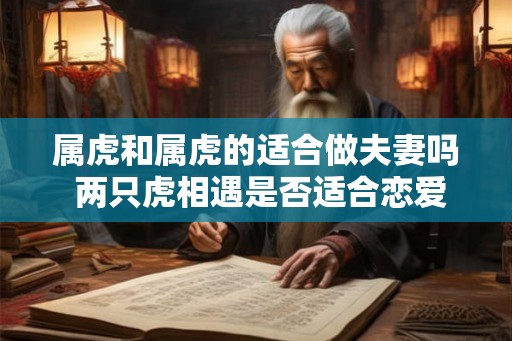 属虎和属虎的适合做夫妻吗 两只虎相遇是否适合恋爱 属虎和属虎的适合做夫妻吗 两只虎相遇是否适合恋爱