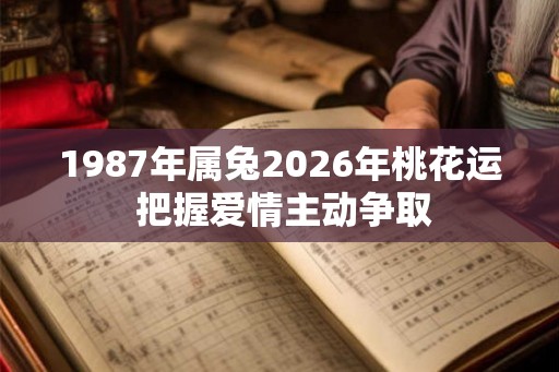 1987年属兔2026年桃花运 把握爱情主动争取