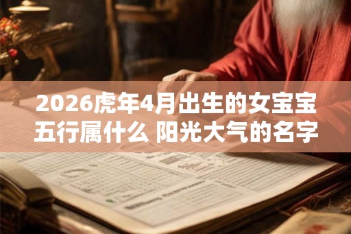 2026虎年4月出生的女宝宝五行属什么 阳光大气的名字推荐 2026虎年4月出生的女宝宝五行属什么 阳光大气的名字推荐