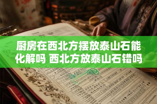 厨房在西北方摆放泰山石能化解吗 西北方放泰山石错吗