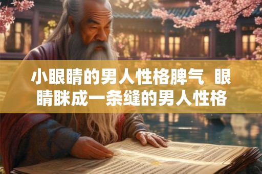 小眼睛的男人性格脾气  眼睛眯成一条缝的男人性格