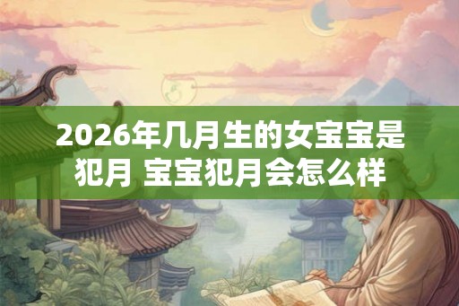 2026年几月生的女宝宝是犯月 宝宝犯月会怎么样