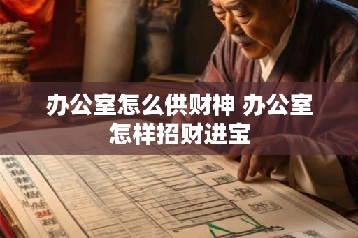 办公室怎么供财神 办公室怎样招财进宝