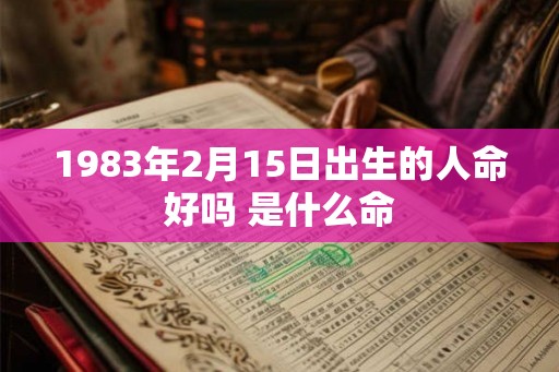 1983年2月15日出生的人命好吗 是什么命