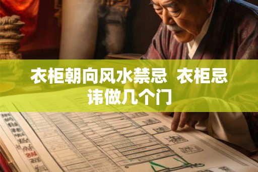 衣柜朝向风水禁忌  衣柜忌讳做几个门