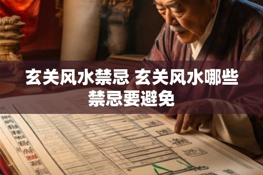 玄关风水禁忌 玄关风水哪些禁忌要避免