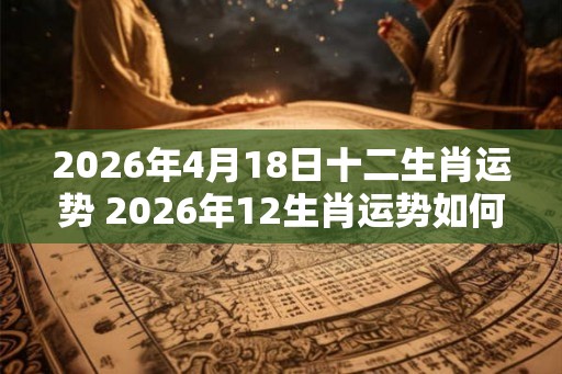 2026年4月18日十二生肖运势 2026年12生肖运势如何