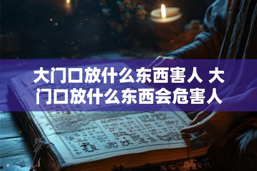大门口放什么东西害人 大门口放什么东西会危害人 大门口放什么东西害人 大门口放什么东西会危害人
