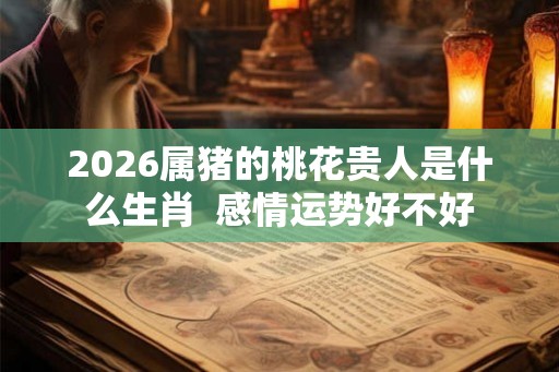 2026属猪的桃花贵人是什么生肖  感情运势好不好