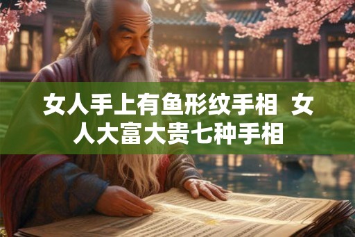 女人手上有鱼形纹手相  女人大富大贵七种手相