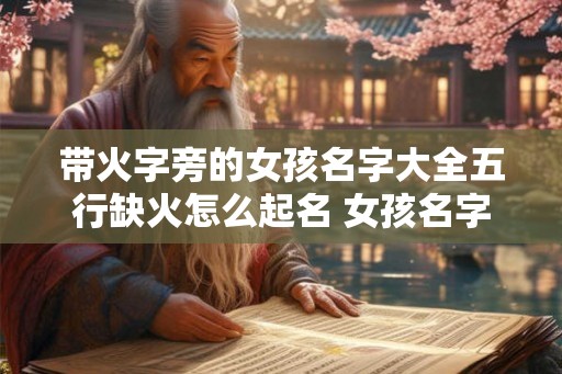 带火字旁的女孩名字大全五行缺火怎么起名 女孩名字大全五行缺火怎么带火字旁