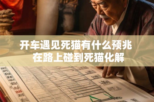 开车遇见死猫有什么预兆  在路上碰到死猫化解