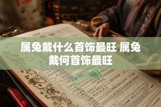 属兔戴什么首饰最旺 属兔戴何首饰最旺