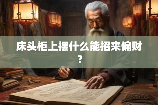 床头柜上摆什么能招来偏财？