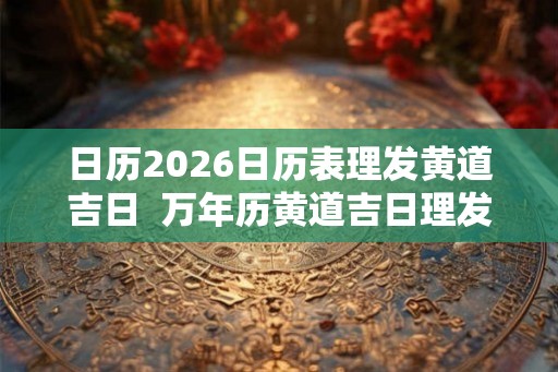 日历2026日历表理发黄道吉日 万年历黄道吉日理发 日历2026日历表理发黄道吉日 万年历黄道吉日理发