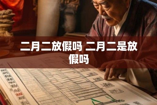 二月二放假吗 二月二是放假吗 二月二放假吗 二月二是放假吗