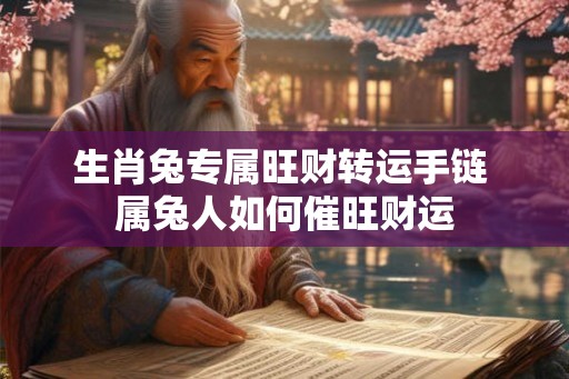 生肖兔专属旺财转运手链 属兔人如何催旺财运