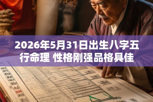 2026年5月31日出生八字五行命理 性格刚强品格具佳