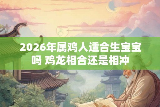 2026年属鸡人适合生宝宝吗 鸡龙相合还是相冲 2026年属鸡人适合生宝宝吗 鸡龙相合还是相冲