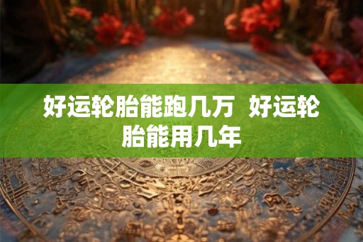 好运轮胎能跑几万  好运轮胎能用几年