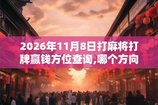 2026年11月8日打麻将打牌赢钱方位查询,哪个方向手气佳 2026年11月8日打麻将打牌赢钱方位查询,哪个方向手气佳