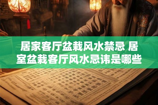 居家客厅盆栽风水禁忌 居室盆栽客厅风水忌讳是哪些