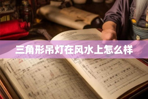 三角形吊灯在风水上怎么样