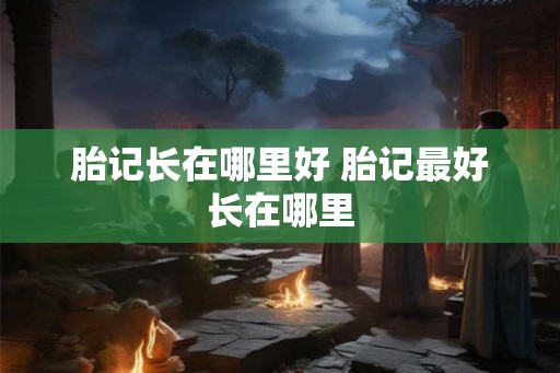 胎记长在哪里好 胎记最好长在哪里