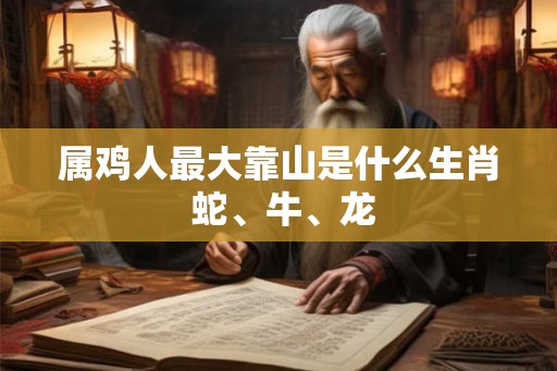 属鸡人最大靠山是什么生肖 蛇、牛、龙
