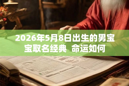 2026年5月8日出生的男宝宝取名经典  命运如何