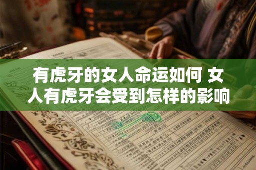 有虎牙的女人命运如何 女人有虎牙会受到怎样的影响