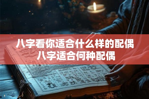 八字看你适合什么样的配偶 八字适合何种配偶
