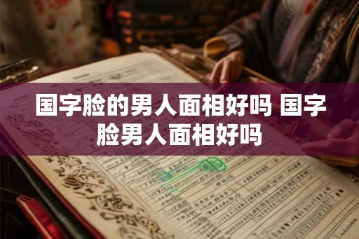 国字脸的男人面相好吗 国字脸男人面相好吗