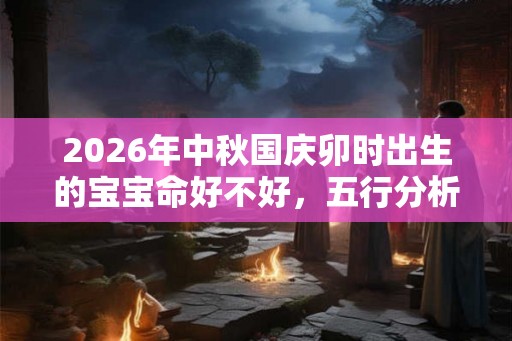 2026年中秋国庆卯时出生的宝宝命好不好，五行分析