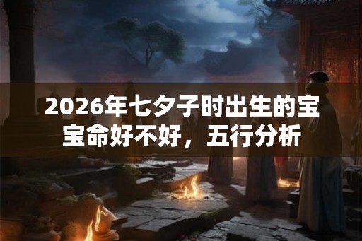 2026年七夕子时出生的宝宝命好不好，五行分析