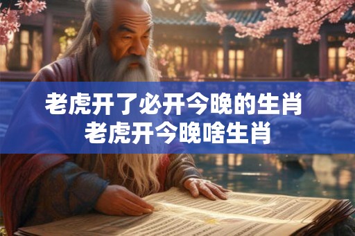 老虎开了必开今晚的生肖 老虎开今晚啥生肖