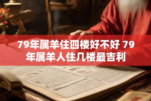 79年属羊住四楼好不好 79年属羊人住几楼最吉利