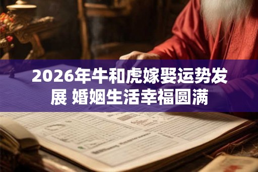 2026年牛和虎嫁娶运势发展 婚姻生活幸福圆满