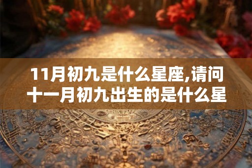 11月初九是什么星座,请问十一月初九出生的是什么星座