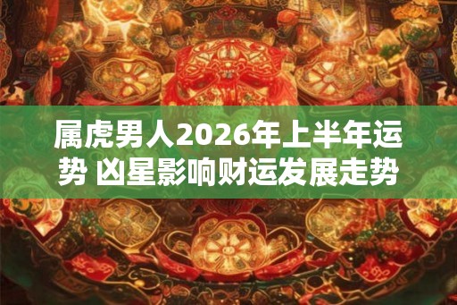 属虎男人2026年上半年运势 凶星影响财运发展走势 属虎男人2026年上半年运势 凶星影响财运发展走势