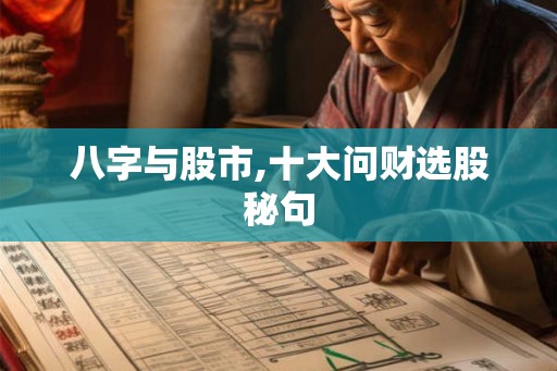 八字与股市,十大问财选股秘句
