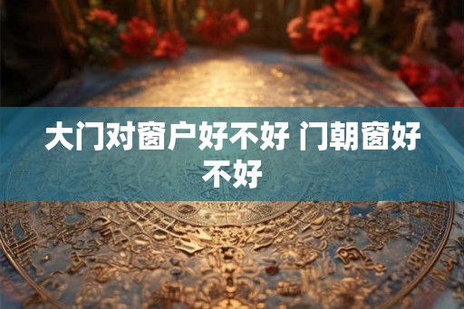 大门对窗户好不好 门朝窗好不好 大门对窗户好不好 门朝窗好不好